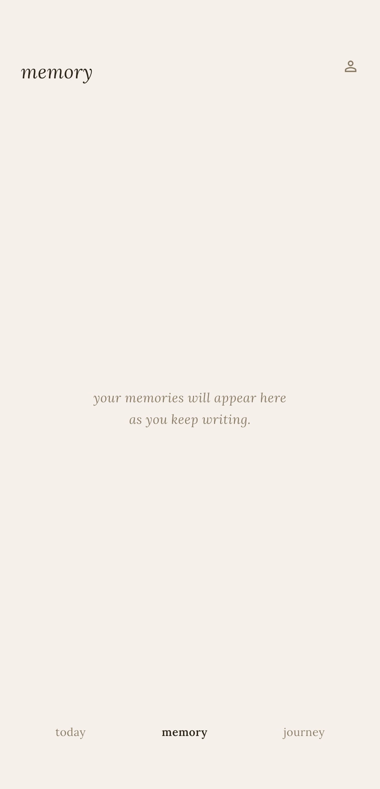 Felt memory screen